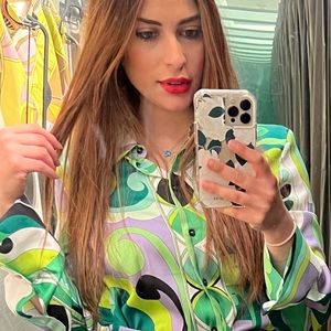 Zara satin blouse. Worn once.